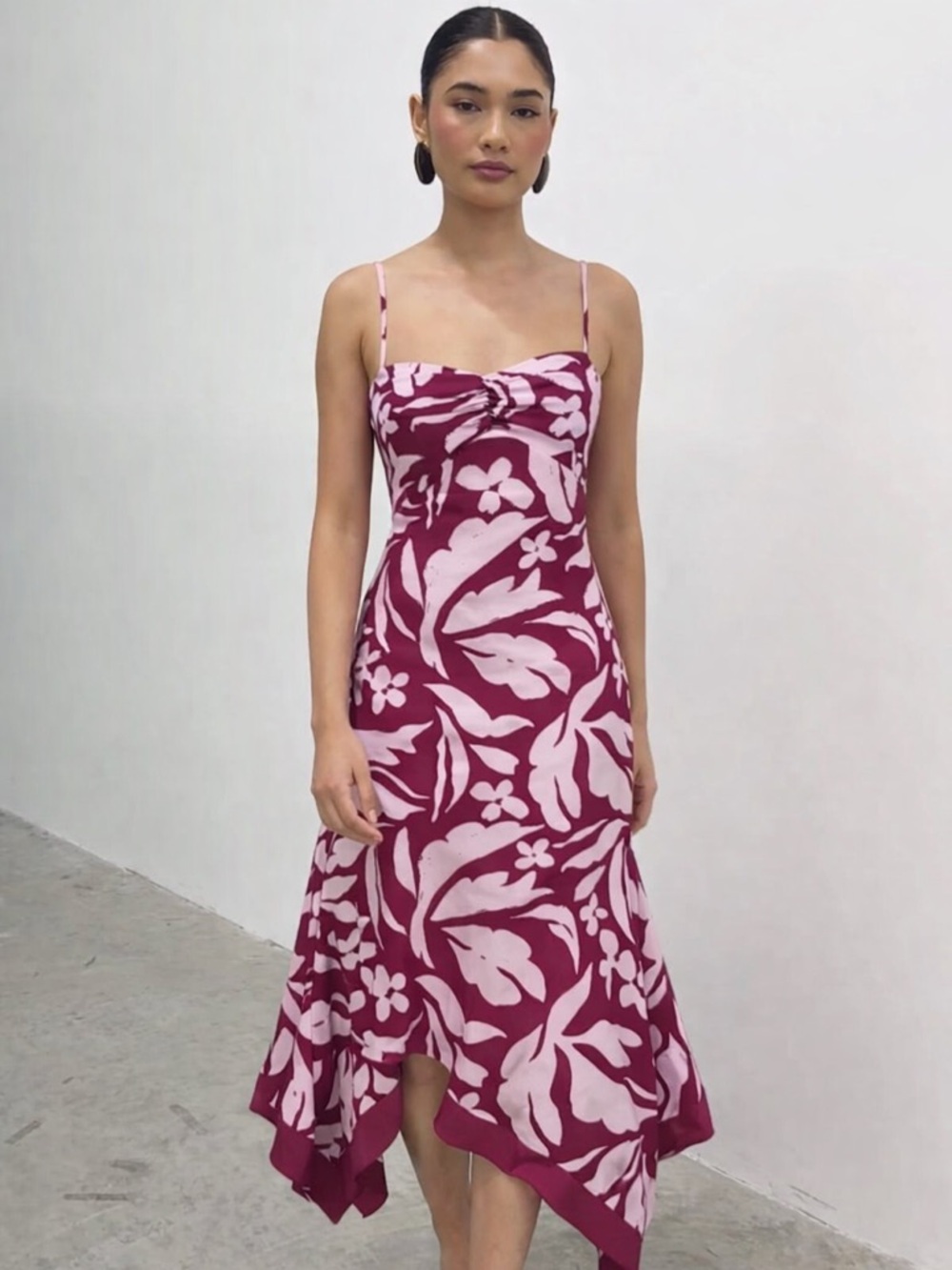 Dynamite Floral Print Women Dress